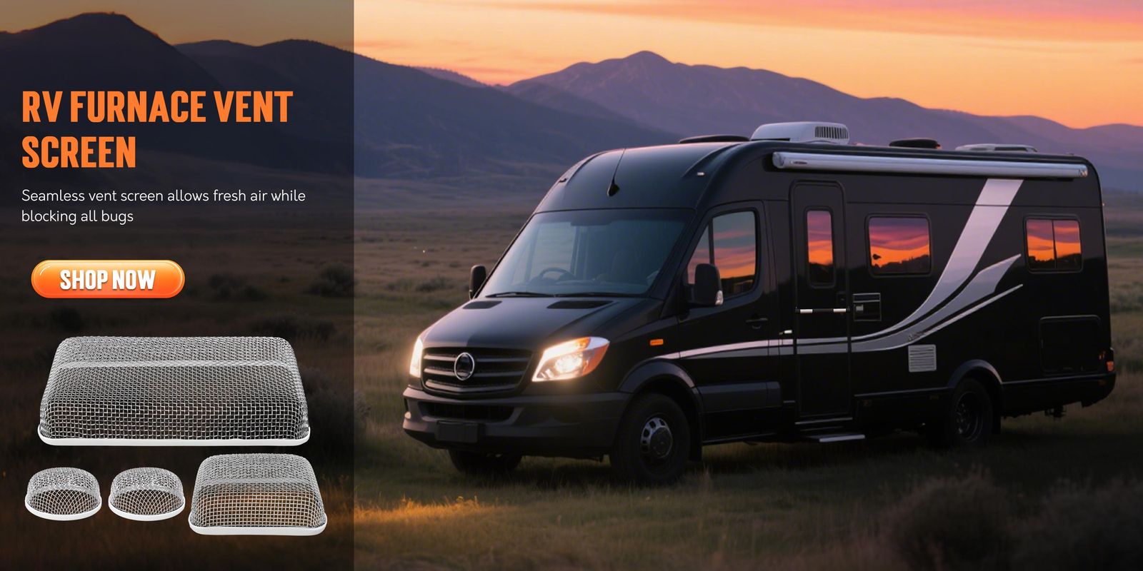TONDA RV essentials — furnace vent screens for the road